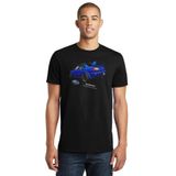 Qivi SFK0558ERKTS Baskılı Siyah Örme Erkek T-shirt