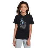 Qivi SFK0598-COCTS Baskılı Unisex Çocuk Siyah Sweatshirt