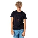 Qivi SFK0627-COCTS Baskılı Unisex Çocuk Siyah Sweatshirt