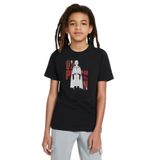 Qivi SFK0648-COCTS Baskılı Unisex Çocuk Siyah Sweatshirt
