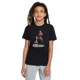 Qivi SFK0655-COCTS Baskılı Unisex Çocuk Siyah Sweatshirt