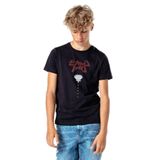 Qivi SFK0657-COCTS Kısa Kollu Unisex Çocuk Siyah Sweatshirt