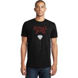Qivi SFK0657ERKTS Anime Mob Psycho 100 Baskılı Siyah Örme Erkek T-shirt