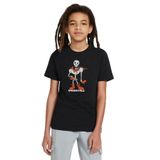 Qivi SFK0680-COCTS Baskılı Unisex Çocuk Siyah T-shirt