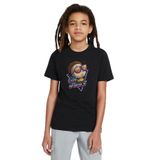 Qivi SFK0701-COCTS Rick Morty Geez Baskılı Unisex Çocuk Siyah Sweatshirt