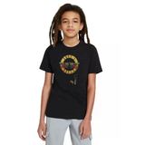Qivi SFK0771-COCTS Baskılı Unisex Çocuk Siyah Sweatshirt