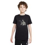 Qivi SFK0820-COCTS Baskılı Unisex Çocuk Siyah Sweatshirt