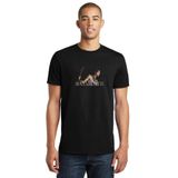 Qivi SFK0996ERKTS Black Veil Brides Chains Rock Music Baskılı Siyah Örme Erkek T-shirt