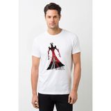 Qivi Shadow Fight Samurai Jack 8 Baskılı Beyaz Erkek T-shirt