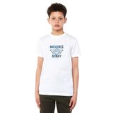 Qivi Shawn Mendes Army Baskılı Unisex Çocuk Beyaz T-shirt