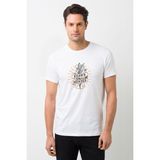 Qivi Shawn Mendes Baskılı Beyaz Erkek T-shirt