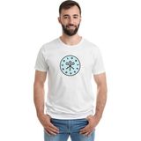 Qivi Silhouette Colony House Baskılı Beyaz Erkek T-shirt