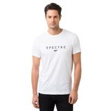 Qivi Spectre 007 Baskılı Beyaz Erkek Örme T-shirt