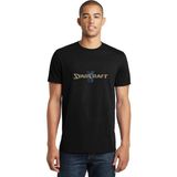 Qivi Starcraft Baskılı Siyah Örme Erkek T-shirt
