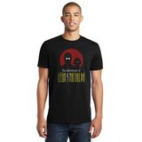 Qivi The Adventures of Leon Mathilda Baskılı Siyah Erkek Örme T-shirt