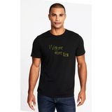 Qivi The Haunting of Hill House Welcome Home Nell Baskılı Siyah Erkek Örme T-shirt