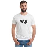 Qivi The Umbrella Academy Hello Goodbye Baskılı Beyaz Erkek Örme T-shirt