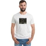 Qivi The Walking Dead Collection Baskılı Beyaz Erkek Örme T-shirt