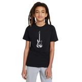 Qivi Thrash Metal Heavy Metal Baskılı Unisex Çocuk Siyah T-shirt