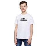 Qivi TYC00376921215 Vw Golf Gtı Baskılı Unisex Çocuk Beyaz T-shirt