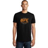 Qivi Ufc Ultimate Fighting Championship Baskılı Siyah Erkek Örme Tişört - XL