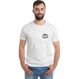 Qivi Van Klasik Volkswagen Transporter Şablon Van Baskılı Beyaz Erkek Örme T-shirt