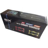 Qix Smart Charger 12/24 Volt 10 Amper LED Göstergeli Akü Şarj Cihazı