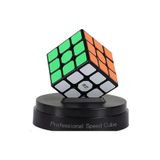 Qiyi Rubik Küp 3x3 Sail W Zeka Küpü Sabır Küpü sihirli küp stand hedyeli
