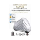 Qj Srk125 R Motor Brandası,motosiklet Brandası Gri Renk Kar Su Yağmur Geçirmez,motor Örtüsü,motor Çadırı,motorsiklet Brandası Coverplus Kalitesiyle