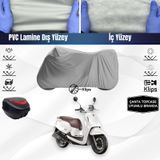 Qj Vps125 Motosiklet Brandası Çanta Uyumlu Topcase Motor Branda