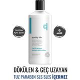 Ql 6 Aktifli Saç Dökülmesine Karşı Şampuan Hızlı Saç Uzatan Tuzsuz Parabensiz Şampuan