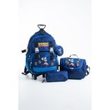 QL ACCESSORY Sonik Lüx 3lü set çekçekli Kore Çantası