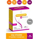 QL Saç Vitamini -Hair Vitamin B Complex - Biotin 60 Tablet Keratin Selenyum Çinko