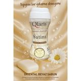 QLARIS 210 gr Granül Çamaşır Parfümü & Yumuşatıcısı Satina Beyaz Sabun Kokusu ile 20 Yıkama