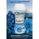 QLARIS Vegan Formüllü Granül Çamaşır Parfümü & Yumuşatıcısı Azura 210 gr Mavi Orkide ve Lilyum Kokulu
