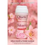 QLARIS Vegan Formüllü Sakura Granül Çamaşır Parfümü & Yumuşatıcısı 210 gr Japon Gülü Kokulu