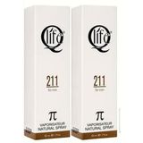 Qlife 211 EDT 2x50 ml Erkek Parfüm
