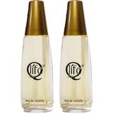 Qlife No:114 Mıracle Lancome Çiçek Kokulu 2x50 ml Kadın Parfüm