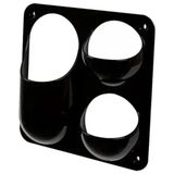 Qlife S-883 Askılı Çok Yönlü 3 Gözlü Kalemlik