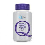 Qlife Tripple Effect Vitamin C D Çinko 60 Kapsül
