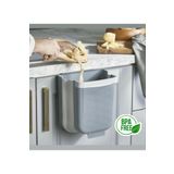 Qlux 6 lt Gri Katlanabilir Çöp Kovası