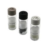 Qlux C-00153 Star Tuzluk ve Baharatlık 245CC Plastik Kapak 3 Sitil Döküm Şeffaf Cam - 12'li Paket