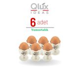 QLUX IDEAS Yummy Kahvaltı Sofraları Için Yumurtalık (6 ADET)