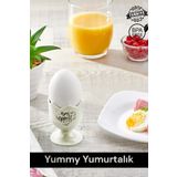 QLUX IDEAS Yummy Kahvaltılık Sunum Için Yumurtalık (1 ADET)