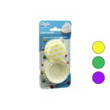 Qlux L-00171 Küçük Yuvarlak Muffin Kek Kapsülü - Çap 7,5 Cm Derinlik 2 Cm