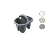 QLUX L-00515 HEYBE KAŞIKLIK TEZGAH ÜSTÜ 4 BÖLMELİ - PLASTİK (4604)