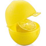 Qlux Limon Saklama Kabı Kesik Limon Yarım Limon Saklama Kabı - Sarı