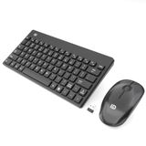 qmhaonan Küçük Kablosuz Klavye ve Fare, Dizüstü Bilgisayar/PC için Taşınabilir Klavye ve Fare