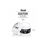 QNAİL PROFESSİONAL 3D Tırnak Süsleme Jeli Sculpture Gel Yoğun Kıvamlı Şekillendirici Nail Art Jeli 15 gr Hamur Jel White 02