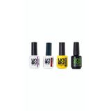 QNAİL PROFESSİONAL Uno super shine 15mlUno Non-Acid primer bond +Uno rubber base 15ml+Uno Nail Prep Dehydrator SETİ